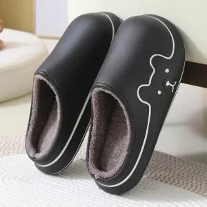 EVA 털슬리퍼 라인베어 곰돌이 털실내화 남성 여성 겨울슬리퍼 털신 방한화