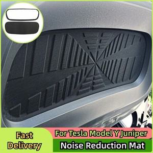 Tesla 호환 Model Y Juniper 전면 엔진 후드 절연 면 패드 방음 방진 매트 소음 감소