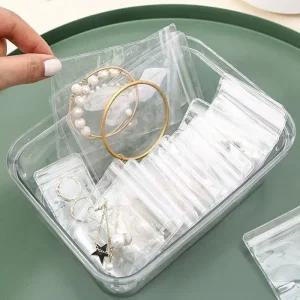 [피커]중형 귀걸이포장 악세사리 보관 20장(6X8cm)