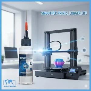 호환  3D 프린터 윤활유 레일 오일 ISO VG 3246 리드 스크류 그리스 실리콘 100 CSt  조용함  저취  저휘발