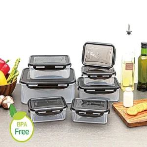 (빅)실버스타 뉴실버락 BPA free 국내산 밀폐용기 7종세트 1+1