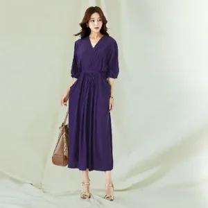 (삽)엘레강스 오버핏 플리츠원피스