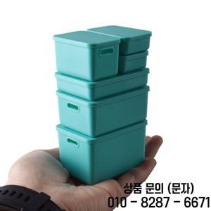 6개/대 또는 스케일 소형 집 보관 상자 BJD 가구 액세서리 장난감 용 미니 컨테이너