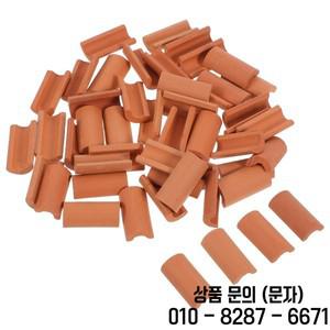 진한 빨간색 도자기 점토 타일 미니어처 작은 지붕 금형 벽돌 Diy 빌딩 가짜 시뮬레이션 상태