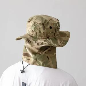 밀리터리 캠핑 모자 자외선차단 사파리 벙거지 멀티캠 위장 미군 부대 버킷햇 정글모자 낚시