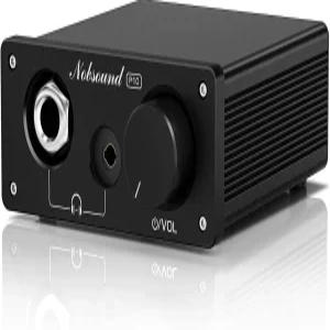 노브사운드 P10 하이파이 헤드폰 증폭기 1100mW 출력 (24 u2013600 ω) u2013 30V 부스트 RCA /3.5mm 입력