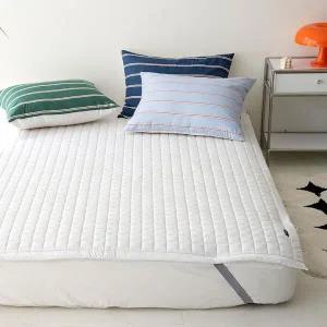 [알티피아]TC 리트로 스트라이프 침구 5color밴딩카페트 Q (공용) 이불패드