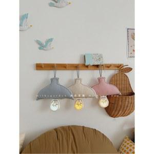 패브릭 무드등 벽램프 쿠션 감성 베이지색 조명등 방 벽등 스테이앳 터치조명