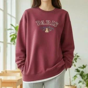 [하프클럽/]빅사이즈 512 패리스기모트임맨투맨 DSMV766