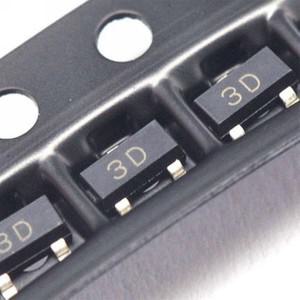 50PCS 3D MMBTA44 0.2A/400V NPN SOT-23 SMD 트랜지스터