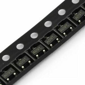 SOT-23 N-채널 Mosfet SMD 트랜지스터 AO3400 A09T 30V 5.7A 20 개