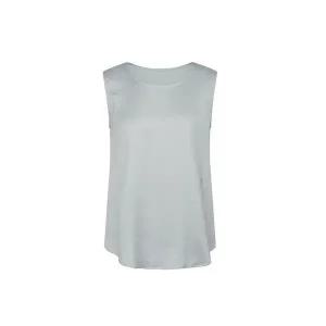 [하프클럽/레노마레이디]실키 민소매 블라우스 (택가격 114000원)