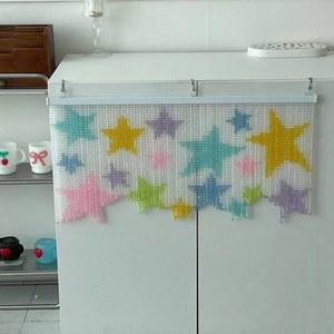 비즈발 만들기 키트 문발 태닝 만들기키트 블라인드 색상 구슬 감성 구슬커튼재료 대형