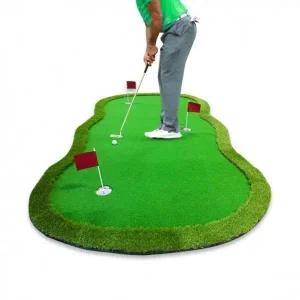 [골드스마일]골프 퍼팅 연습용 실내 인조잔디 EVA 휴대용 거실 사무실용