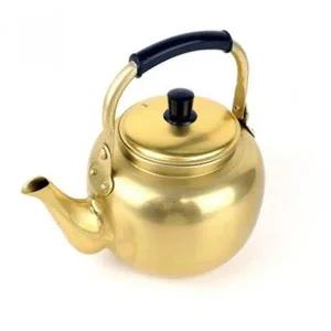[골드스마일]복고풍 양은 물 주전자 시골형 붕어빵 주전자