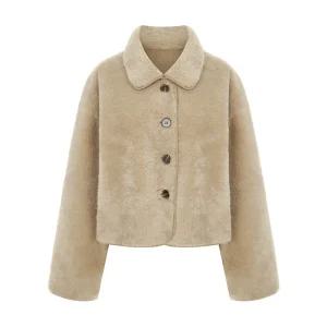 [페이지플린] 플랫카라버튼퍼자켓_P5DJK016A