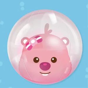 루피 소프트 유아 물놀이 공 바닷가 장난감 5살 아기비치볼 에어공 탱탱공