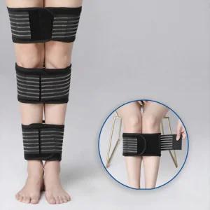 꽉죄는 종아리 허벅지 무릎 관리 보호대 슬리브 아래 찍찍이