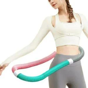 스프링 훌라후프  뱃살 운동 소프트 용수철 꽈배기 뱃살관리 실내 홈트