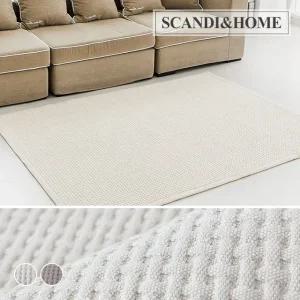 먼지없는 스콘 순면 러그 사계절 카페트 150x200 2colors