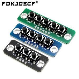 345 비트 독립 버튼 모듈 MCU 외부 마이크로 스위치 보드 Bluetooth 전력 증폭기