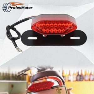 할리  호환 Jialing 카페 레이서 DirtBike 방향 지시등 수정 부품 용 범용 바이크 오토바이 다기능 브레이