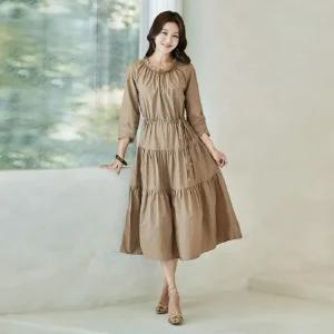 (N)[마엘]러블리 티어드 원피스