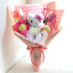 키티 산리오 인형꽃다발 졸업식 학예회 재롱잔치 꽃다발