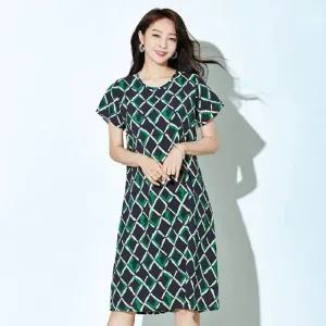 패턴 인견 원피스 1종