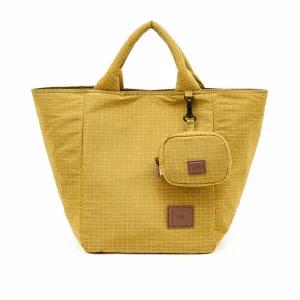 닥스핸드백  DBBA6EG55Y2 옐로우 체크 나일론 토트백 (닥스가방)