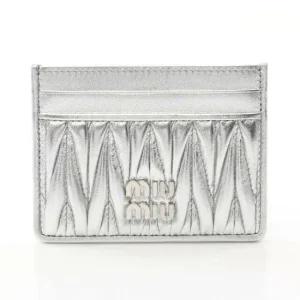 MIU  25 마테라쎄 나파 가죽 카드 지갑  5MC076 AFPP F0118)