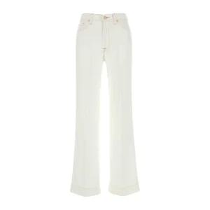 세븐포올맨카인드 하이웨이스트 스트레이트 도조 진 JSDEC850BC WHITE