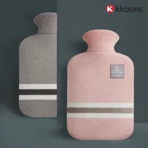 꾼스 뜨거운 보온 물주머니 미니 물 핫팩 온수 찜질팩