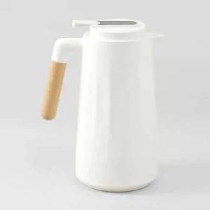 온도표시 보온주전자 화이트