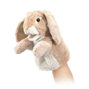 [골드스마일]귀여운 손인형 작은베이지토끼 1P 역할놀이 봉제인형 유치원교구