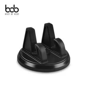 bob 미니 써클 회전 차량용 대시보드 스마트폰 거치대 360도 평행 회전 브라켓