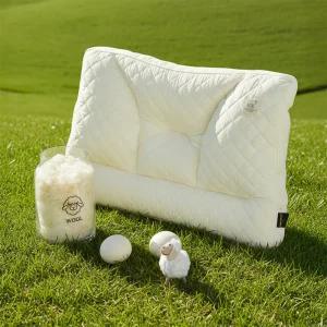 호주산100% 천연양모 60수 고밀도 바이오워싱 경추 베개솜