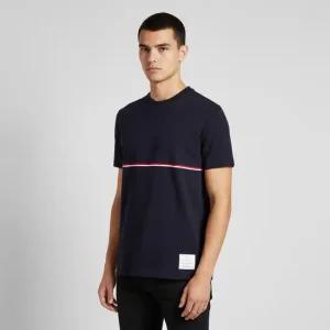 MJS221A  RWB 스트라이프 미드웨이트 반팔