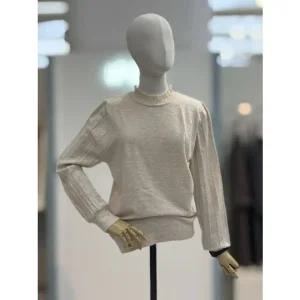 [갤러리아] 이프네 보들 레이스넥 긴팔 니트 (IQ1WKP02)