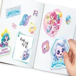 미니 스티커북 스타 다이어리 데코 어린이집