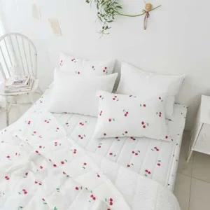 BEDCOVER 여름 이불 열매 시어서커 이불 Q 이불 P00000RY 여름 체리 시어서커 퀸
