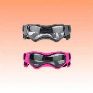 키썬 강아지 고글 핫핑크 애견 패션 액세서리 자외선