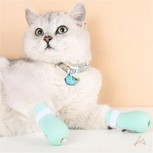 고양이발커버 미용 목욕 발톱보호 발막이