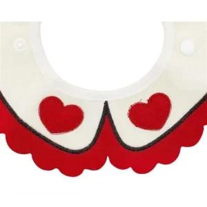 애완동물 스카프 강아지케이프 하트 레드 고양이케