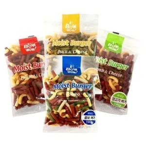애견간식 바우와우 버거 100g