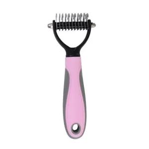 핑크 소형 반려동물 강아지 고양이 대형견 빗 털 손질