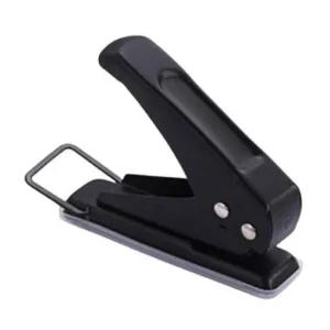 종이펀칭기 사무용 미니 1구 펀칭기 검정