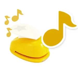 모양펀치 R-25(펀칭규격25mm이내) 036 음표 모양펀치 미니펀칭기 펀치 별펀치 원펀치 꾸미기펀칭기