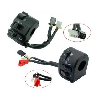 부품 바 핸들 오른쪽 NVX/N155 신호 경적 왼쪽 전기 라이트 시작 오토이 제어