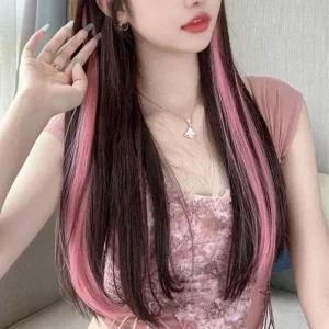 컬러 헤어피스 LM-0767 10color 브릿지 가발